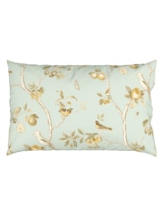 Sanderson Sage Ochre Fruit Avairy Floral Duvet Cover and Pillowcase Set - Image 4 of 4