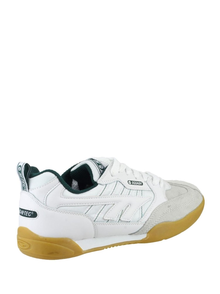 Hi-Tec Unisex White Squash Trainers - Image 2 of 4