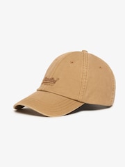 Superdry Light Sand Vintage Embroidery 100% Cotton Cap - Image 3 of 5