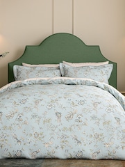 V&A Multi Birds Of Paradise Floral 180 Thread Count Percale Duvet Cover and Pillowcase Set - Image 2 of 5
