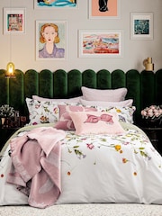 Ted Baker Multi Scattered Bouquet Floral 200 Thread Count Percale Duvet Cover and Pillowcase Set - Image 4 of 6