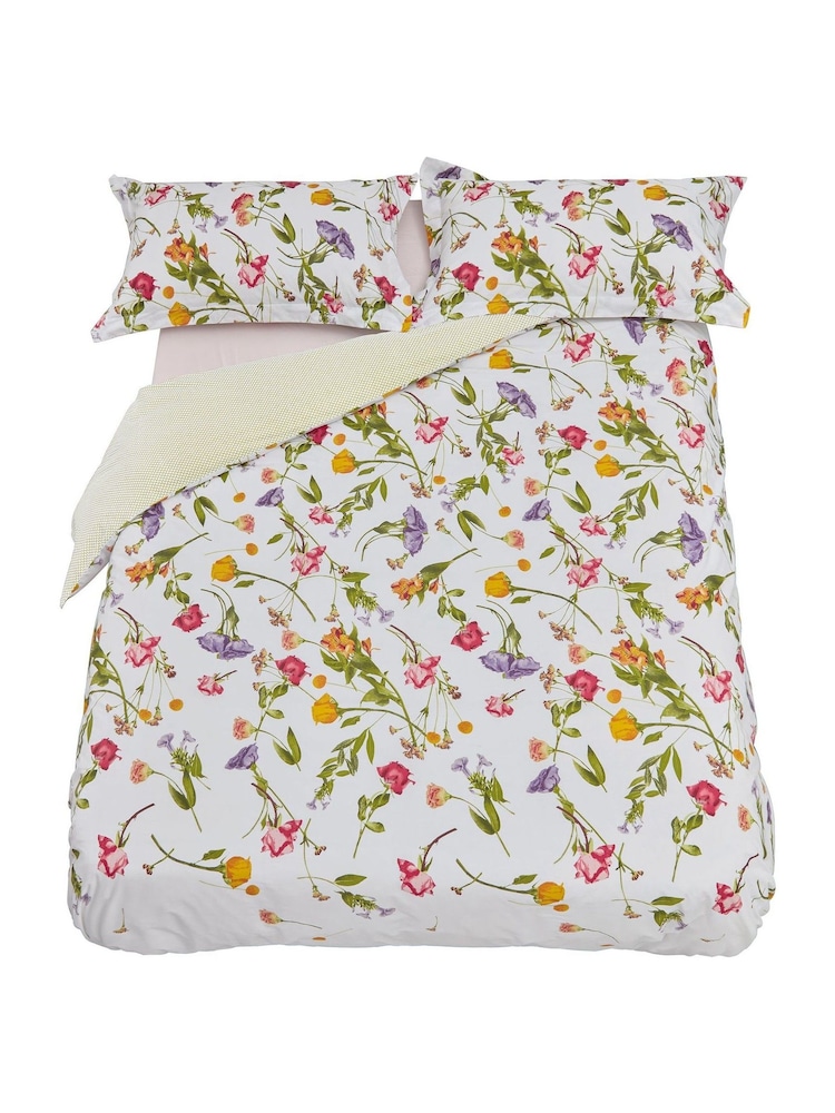 Ted Baker Multi Scattered Bouquet Floral 200 Thread Count Percale Duvet Cover and Pillowcase Set - Image 6 of 6 Ted Baker Multi Scattered Bouquet Floral 200 Thread Count Percale Duvet Cover and Pillowcase Set - Image 6 of 6
