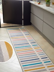 Multi Washable Erica Stripe Runner - Image 1 of 5