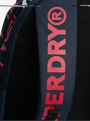 Superdry Rich Navy Logo Windyatcher Montana 100% Cotton Bag - Image 7 of 7