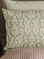 Sanderson Sage Pink Java Paisley Design Duvet Cover and Pillowcase Set - Image 5 of 6