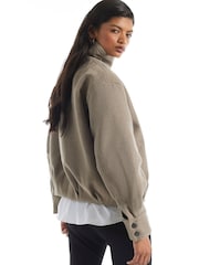 River Island Bubble Bomber Jacket - 5এর মধ্যে 2 ছবি