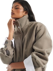 River Island Bubble Bomber Jacket - 5এর মধ্যে 3 ছবি