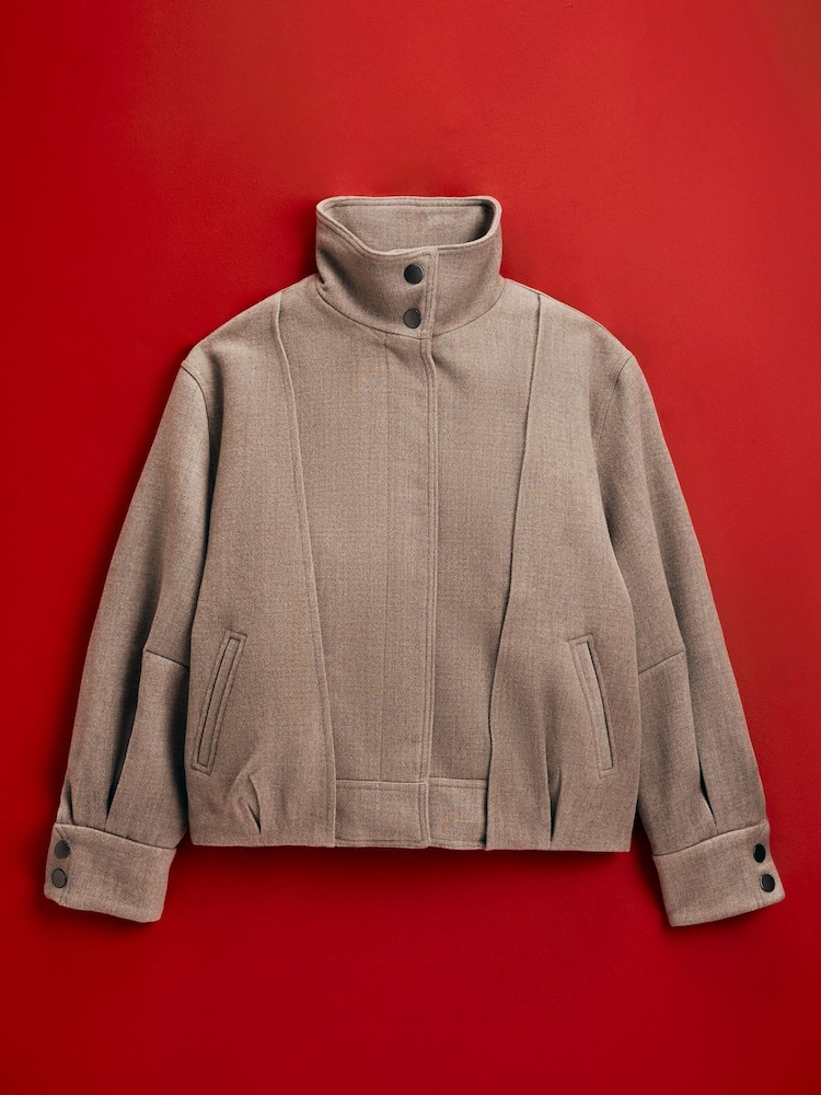 River Island Bubble Bomber Jacket - 5এর মধ্যে 5 ছবি