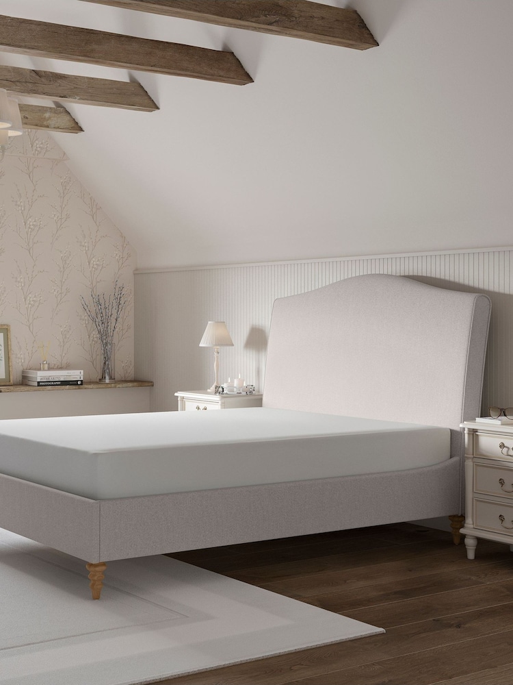 Laura Ashley Ansley Vivienne Soft Silver Bed Bed - Image 2 of 5