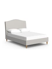 Laura Ashley Ansley Vivienne Soft Silver Bed Bed - Image 4 of 5