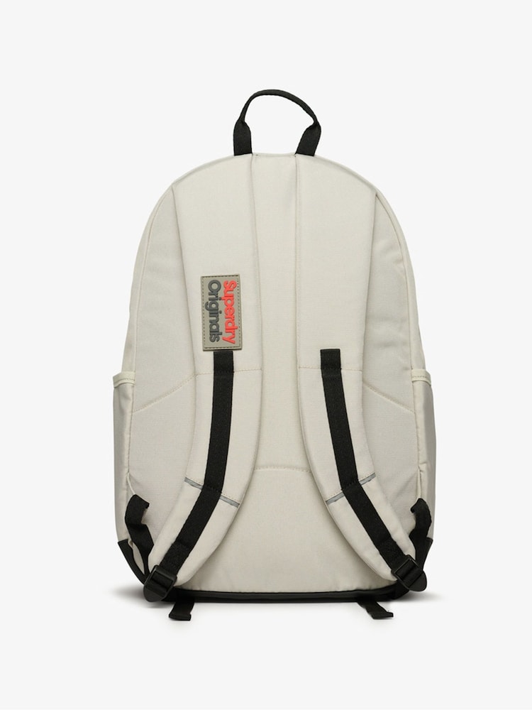 Superdry Pelican Beige 100% Cotton Classic Montana Bag - Image 2 of 5