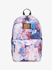 Superdry Mountain Mesh Volcanic Printed Montana 100% Cotton Backpack - Image 1 of 6