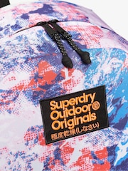 Superdry Mountain Mesh Volcanic Printed Montana 100% Cotton Backpack - Image 6 of 6