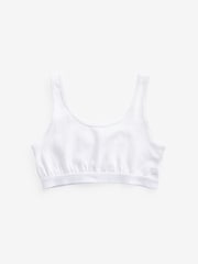 Black/Grey/White Crop Tops 3 Pack (5-16yrs) - Image 4 of 5