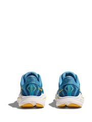 HOKA Blue Clifton 10 Youth Trainers - Image 3 of 6