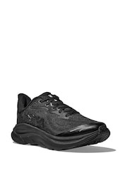 HOKA Black Clifton 10 Youth Trainers - Image 3 of 6