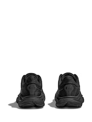 HOKA Black Clifton 10 Youth Trainers - Image 4 of 6