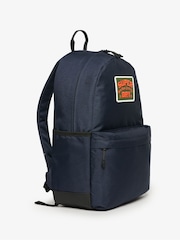 Superdry Navy 100% Cotton Patched Montana Bag - Image 4 of 8