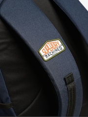 Superdry Navy 100% Cotton Patched Montana Bag - Image 7 of 8