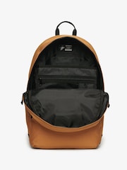 Superdry Denim Co Tobacco Brown 100% Cotton Patched Montana Bag - Image 4 of 7