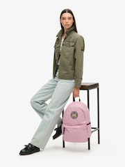 Superdry Soft Pink City Montana 100% Cotton Bag - Image 7 of 7