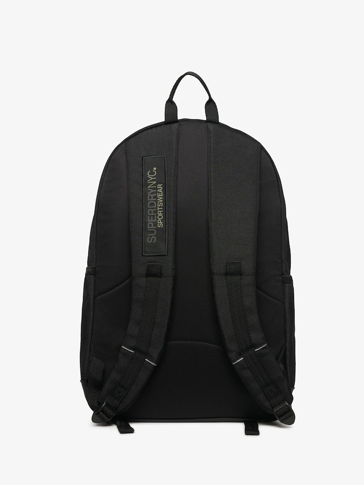 Superdry Black City Montana 100% Cotton Bag - Image 2 of 7