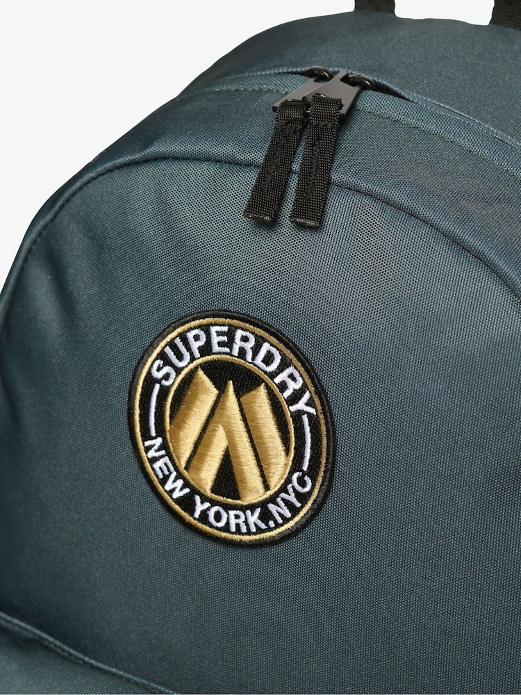 Superdry Forest Green City Montana 100% Cotton Bag - Image 6 of 7