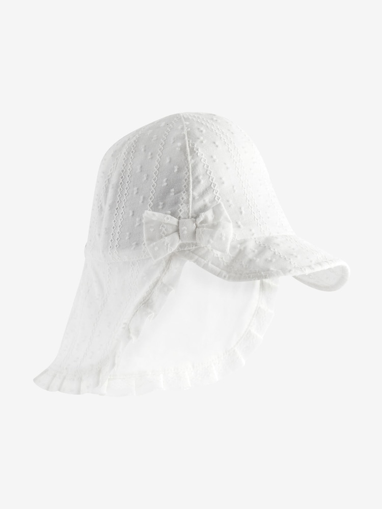 White Legionnaire Baby Hat (0mths-2yrs) - Image 3 of 4