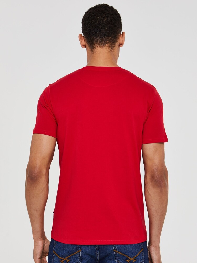 U.S. Polo Assn. Tango Red 100% Cotton Jersey T-Shirt - Image 2 of 5