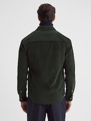 Reiss Emerald Bonucci Corduroy Twin Pocket Overshirt - Image 5 of 5