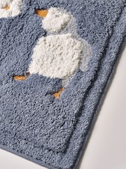 Blue Puffin 100% Cotton Shower Mat - Image 2 of 3