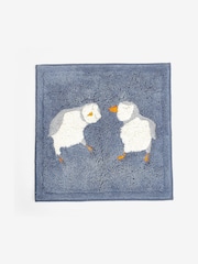 Blue Puffin 100% Cotton Shower Mat - Image 3 of 3