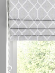 Silver Grey Earle Made To Measure Roman Blinds - Image 2 of 6
