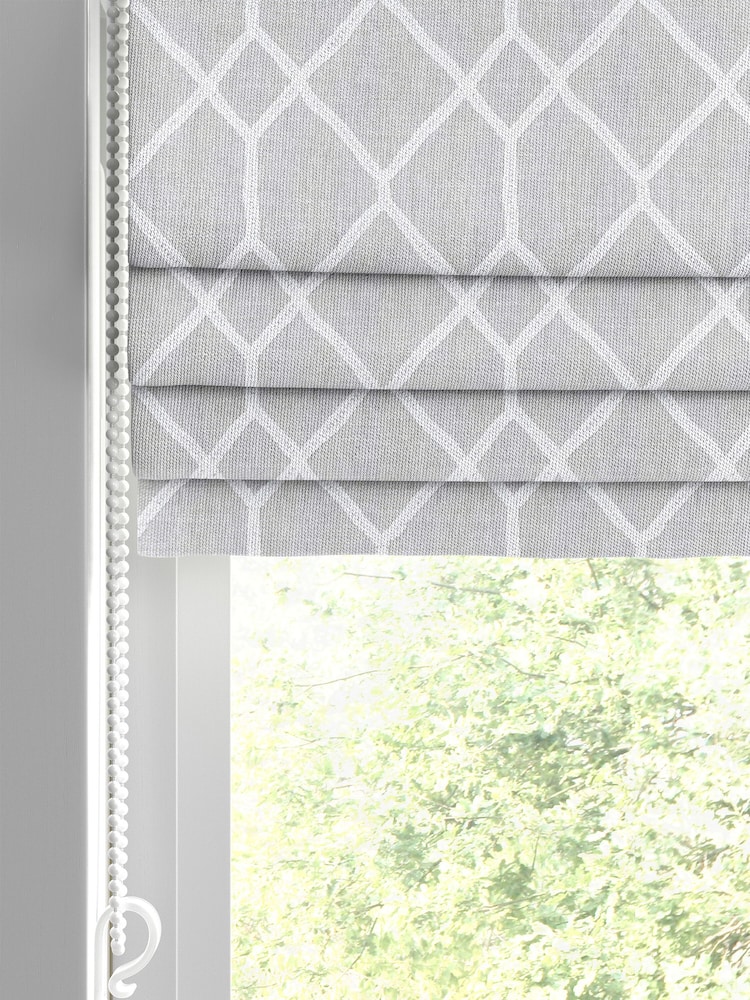 Silver Grey Earle Made To Measure Roman Blinds - Image 2 of 6