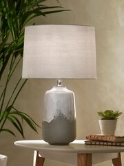Village At Home Clear Noah Table Lamp - Image 1 of 4