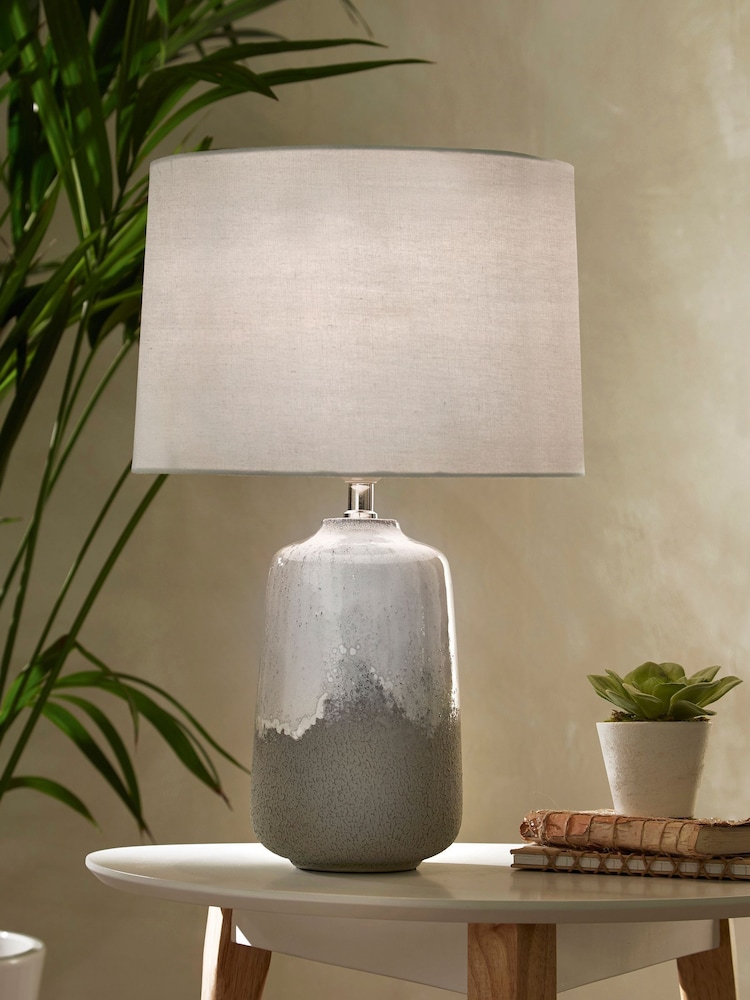 Village At Home Clear Noah Table Lamp - Image 1 of 4