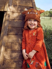 JoJo Maman Bébé Brown Kids' The Gruffalo Hat - Image 2 of 5