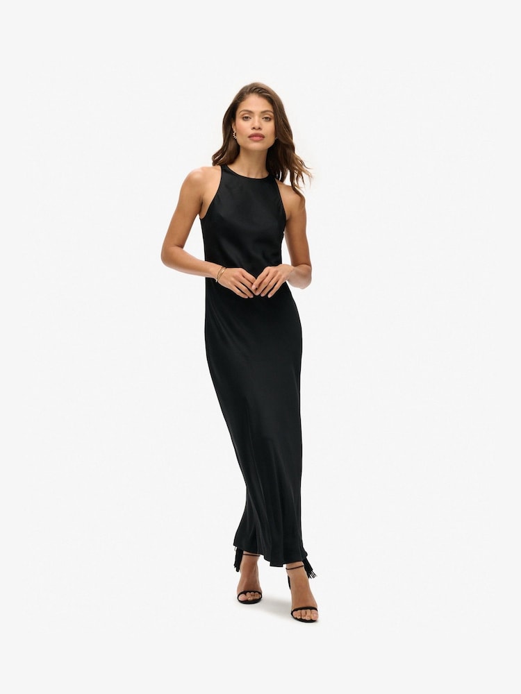Superdry Superdry Атлас Racer Midi платья - Изображение 1 из 7