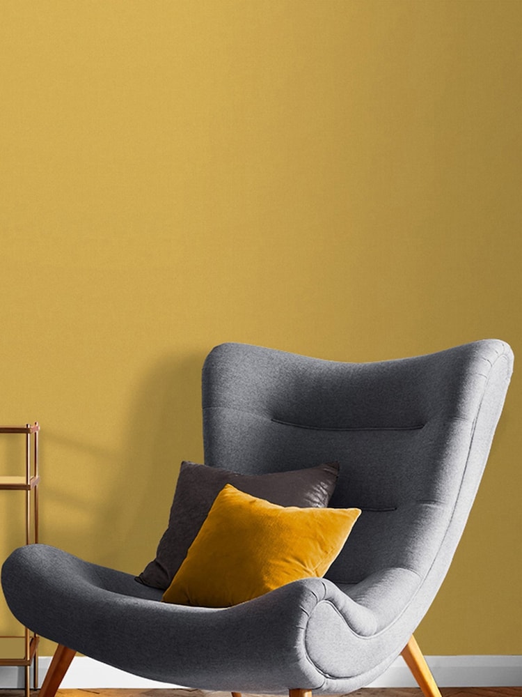 Graham & Brown Funkytown Yellow Matt Emulsion Paint - Image 1 of 3