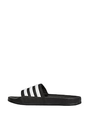 Negro - Chanclas juveniles Adilette de Adidas - Imagen 2 de 8