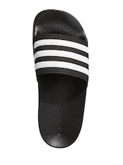 Negro - Chanclas juveniles Adilette de Adidas - Imagen 5 de 8