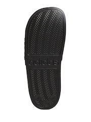 Negro - Chanclas juveniles Adilette de Adidas - Imagen 6 de 8