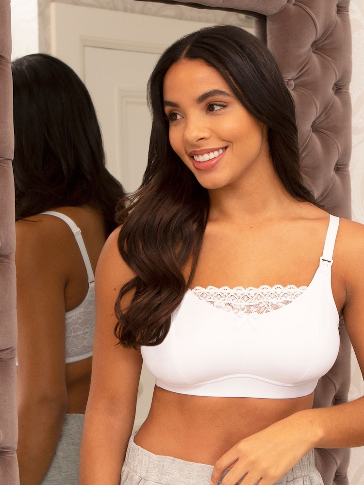 Pour Moi White Nursing Rebel Longline Multiway Strapless Bra - Image 1 of 4