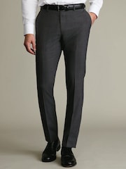 Charles Tyrwhitt Grey Ultimate Suit Trousers - Image 1 of 4