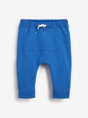 Bright Blue 3 Pack Baby Joggers - Image 3 of 6