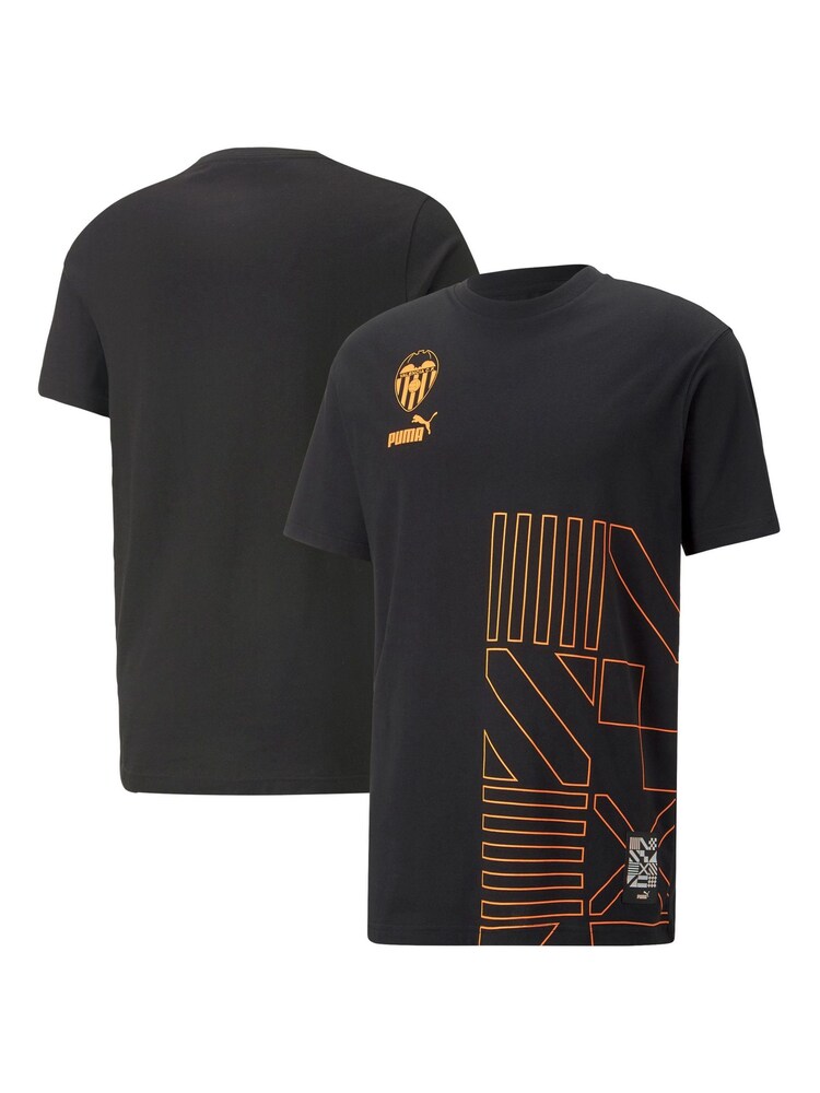 Puma Black Valencia FtblCulture T-Shirt - Image 1 of 3