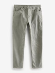 Green Sage Regular Fit Overdyed Denim Jeans - Image 8 of 12