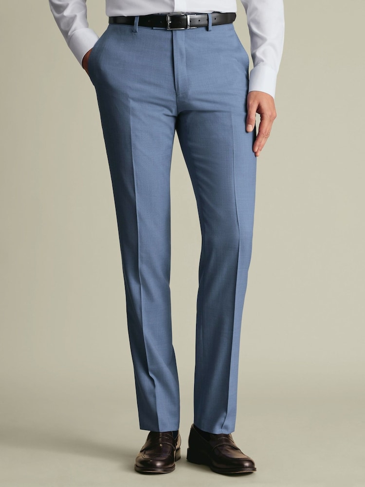 Charles Tyrwhitt Blue Ultimate Suit Trousers - Image 1 of 4