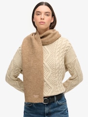 Superdry Мягкий трикотаж в рубчик шарф - Image 1 of 3