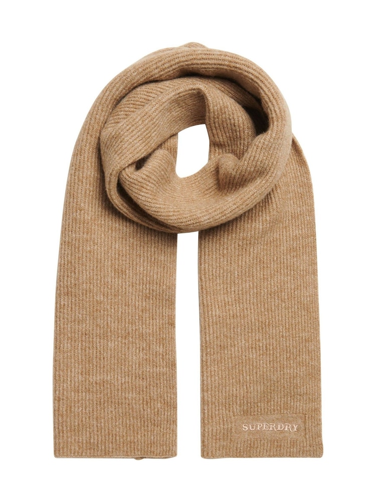 Superdry Мягкий трикотаж в рубчик шарф - Image 2 of 3